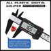 Digital Caliper,0-6 inch/150 mm,inch and Millimeter Conversion,LCD Screen