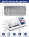 Bathroom Counter Organizer and Storage, 7 Slots Detachable Toothbrush Holders for Bathrooms, Anti-Slip Electric Toothbru