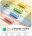 72Pcs Professional Sewing Thread Kit 36 Colors, [Max Strength & Low Lint] All Purpose Sewing Thread with Prewound Bobbin