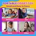 Fidget Toys Sensory Rings for Kids: 12 Pack Finger Spinner Rings - Texture Stress Toys for Kids Autism Calming - Fun Fid