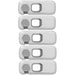 1/3/5PCS Child Proof Refrigerator Locks Cabinet Lock Fridge Locks for Kids Safety Baby Freezer Door Latches with Adhesive Tape