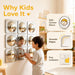 3-piece Sensory wall Bubble Mirrors, Acrylic Interactive Mirrors, Suitable for Kids' classrooms and Sensory Rooms, Visual and Tactile stimulating wall Decor (10 x 10 inches)