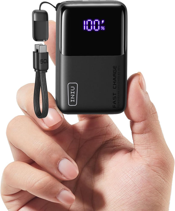Mini Portable Charger, Small 10000mAh 45W Fast Charging Power Bank