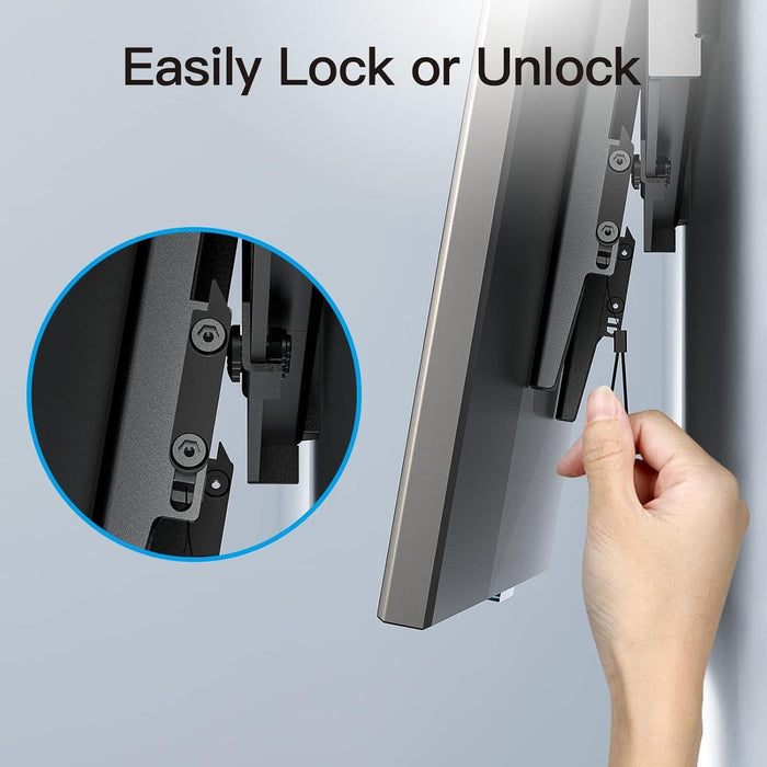 Tilting TV Wall Mount for 37–85 inch TVs up to 132 lbs