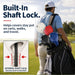 Snap-On Golf Club Covers for Right-Handed Golf Clubs, Easy On Off in 1 Second, Fits 460cc Drivers, Washable EVA Plastic 