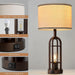 24" Farmhouse Table Lamps for Living Room Bedroom Set of 2, USB A+C