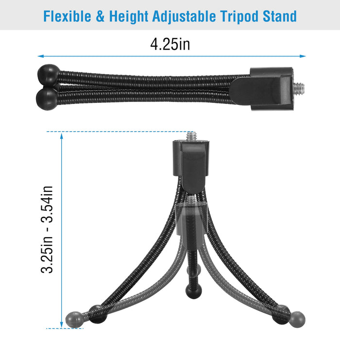 Heavy-Duty Tabletop Camera Tripod