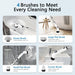 Electric Spin Scrubber, Cordless Cleaning Brush for Bathroom,Home