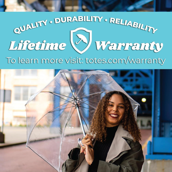 Adult Bubble Umbrella with Dome Canopy and Lightweight Wind and Rain Protection