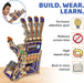 Robotic Mechanical Hand STEM Toy for Kids 8-14