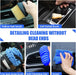 18PCS Car Cleaning Kit, Car Interior Detailing Kit with Blue High Power Handheld Vacuum, Detailing Brush Set, Windshield