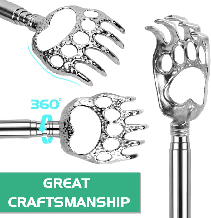 6 Pack Back Scratcher, Stocking Stuffers for Men Women Adults