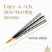 - Extra Rich Scented Incense Sticks - Non-Toxic 10” Slow Burn Aromatic Sticks - Lavender - 100 Pack