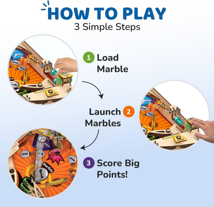 DIY Pinball Machine I Global Award Winning Game Ages 8-99 Years