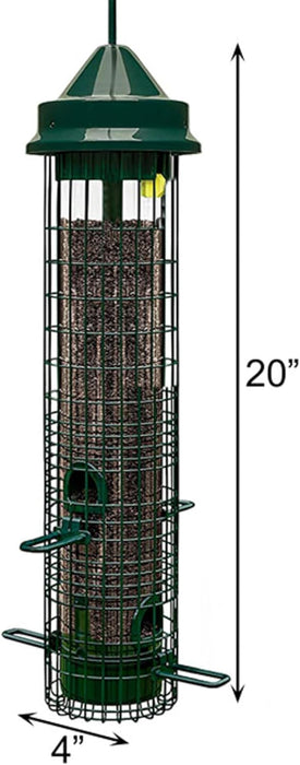 Classic Squirrel-proof Bird Feeder w/4 Feeding Ports, 2.4-pound Seed Capacity