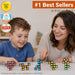 Magnet Cube 2x2 - 8 Blocks, 2 in 1 Toy: 2x2x2 Puzzle Cube and Customizable Infinity Cube, Glowing, UV Flashlight, Fidget