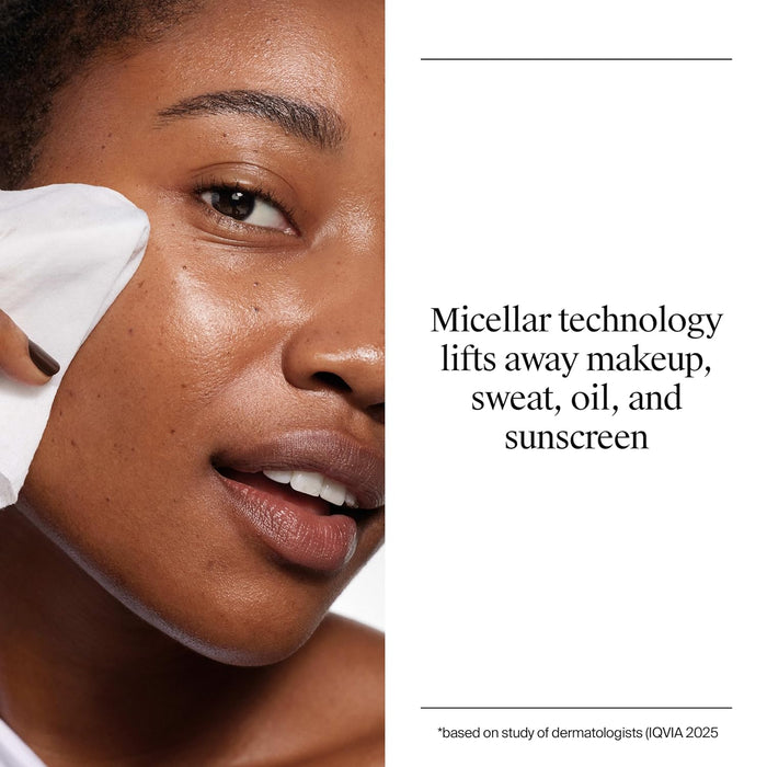 Makeup Remover Towelettes, Daily Single Face Towelettes, 20 Ct