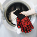 BBQ Gloves, 1472°F Heat Resistant with Silicone Grip Oven Mitts