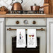 Friends and Wine Kitchen Towels Set of 2, Gifts for Wine Lovers Dish Tea Bar Towels for Kitchen Bar Cart Decor, Wines Gi