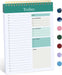 To Do List Notepad, Undated Daily Planner for Work and Goal Setting