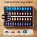 Coffee Pod Drawer Organizer for Nespresso Vertuo Pods-Black