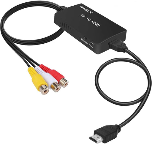 RCA to HDMI Converter, AV to HDMI Adapter