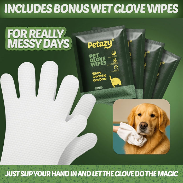 Pet Wipes for Dogs & Cats - Paws, Ears & Butt Cleaning, 400 Count