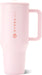 Traveler 40oz, Insulated Tumbler with Handle & Straw, Pink Sand