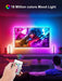 LED Lights for TV, 16.4ft LED Lights for 45-75 Inch TVs, RGB TV Backlight Behind, Music Sync Bluetooth APP & Remote Cont