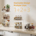 Rotating Makeup Organizer 2 Tier, Clear 360 Spinning Perfume Stand
