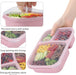 4 Pack Bento Lunch Box Set 3 Compartment Food Storage Containers Wheat Straw Meal Prep Lunch Box Plastic Food Storage Co