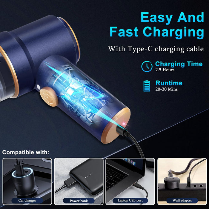 Handheld Car Vacuum Cleaner, Hand Held Vacuum Cleaner and Air Duster