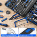 259-Piece Tool Kit, General Household Hand Tool Set, Blue