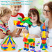 Kids 600pcs Set Building Blocks Construction Toy - Learning Playset STEM Educational Kit Child Branin Development Presch