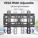 Fixed TV Wall Mount for 14-42" TVs Low Profile Wall Mount TV Bracket