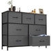 Seven-Compartment Bedroom Vanity