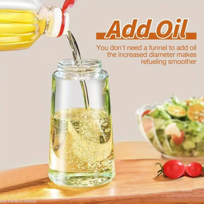 200 mL Kitchen Oil Sprayer Bottle — Black
