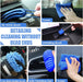 Car Cleaning Kit, Car Interior Detailing Kit with High Power Handheld Vacuum, Detailing Brush Set, Windshield Cleaner, C