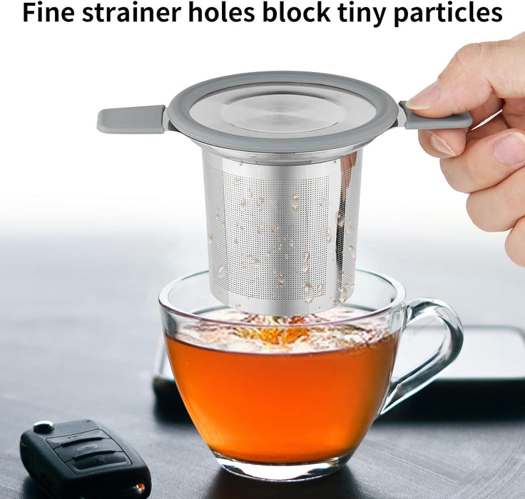 Stainless Steel Fine Mesh Tea Infuser for Loose Leaf Tea