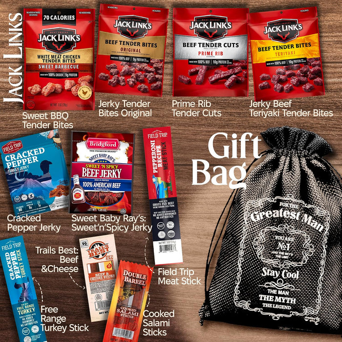 Jerky Gift Baskets For Men - Birthday Gifts For Men Who Have Everything