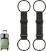 Luggage Straps for Suitcases, 2 Pack, Black