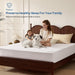 Waterproof Mattress Protector, Queen Size Mattress Pad Noiseless