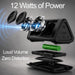 OontZ Angle 3 Gen 4 Portable Bluetooth Speaker, 12W, 24-Hour Playtime