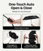 Repel Reverse Folding Umbrellas for Rain, Windproof, 46 Inch Large Coverage