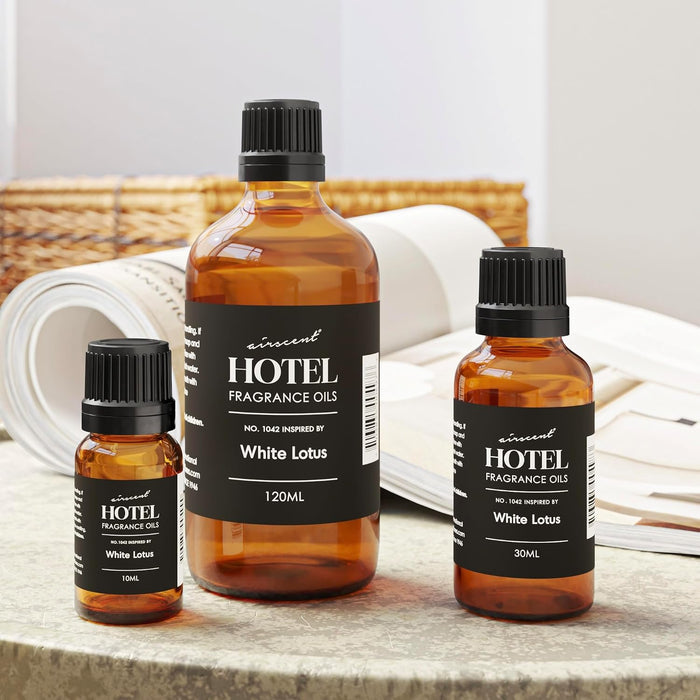 AirScent Hotel Diffuser Oil No. 1042 - White Lotus Hotel Inspired - 10 mL