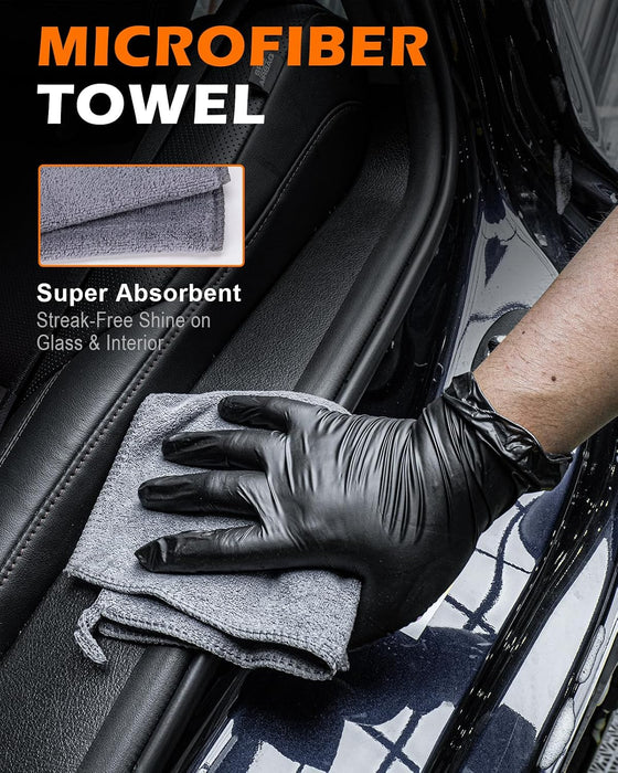 8PCS Car Interior Detailing Kit, Gifts for Men