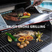 Grill Mesh Mat Set of 3 - Heavy Duty BBQ Non-stick Cooking Sheet Liners Reusable Teflon Barbecue Grilling Net for Outdoor Smoker, Pellet, Gas, Charcoal Grills (15.7x13 Inch)