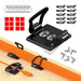 [Made in the UK] 10-Pack Adjustable Elastic Adhesive Cable Clips, Wire Management Holder, Cord Organizer for Home Office