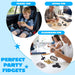 5 Pcs Metal Fidget Toy for Adults, 5 Pack EDC Stress Relief Toys with Slider, Spinner and Gear Designs, Handheld Anxiety