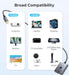 HDMI Switch 2 in 1 Out 4K@60Hz, [with 3.3ft Fixed Braided HDMI Cable, Aluminum Case, 2K@144Hz, HDCP 2.2] Bidirectional 2x1 Switcher Splitter Compatible for PS5/4, Xbox, Roku, FireStick, Switch